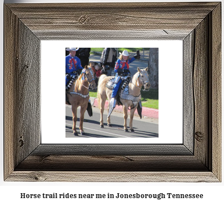 horse trail rides near me in Jonesborough, Tennessee